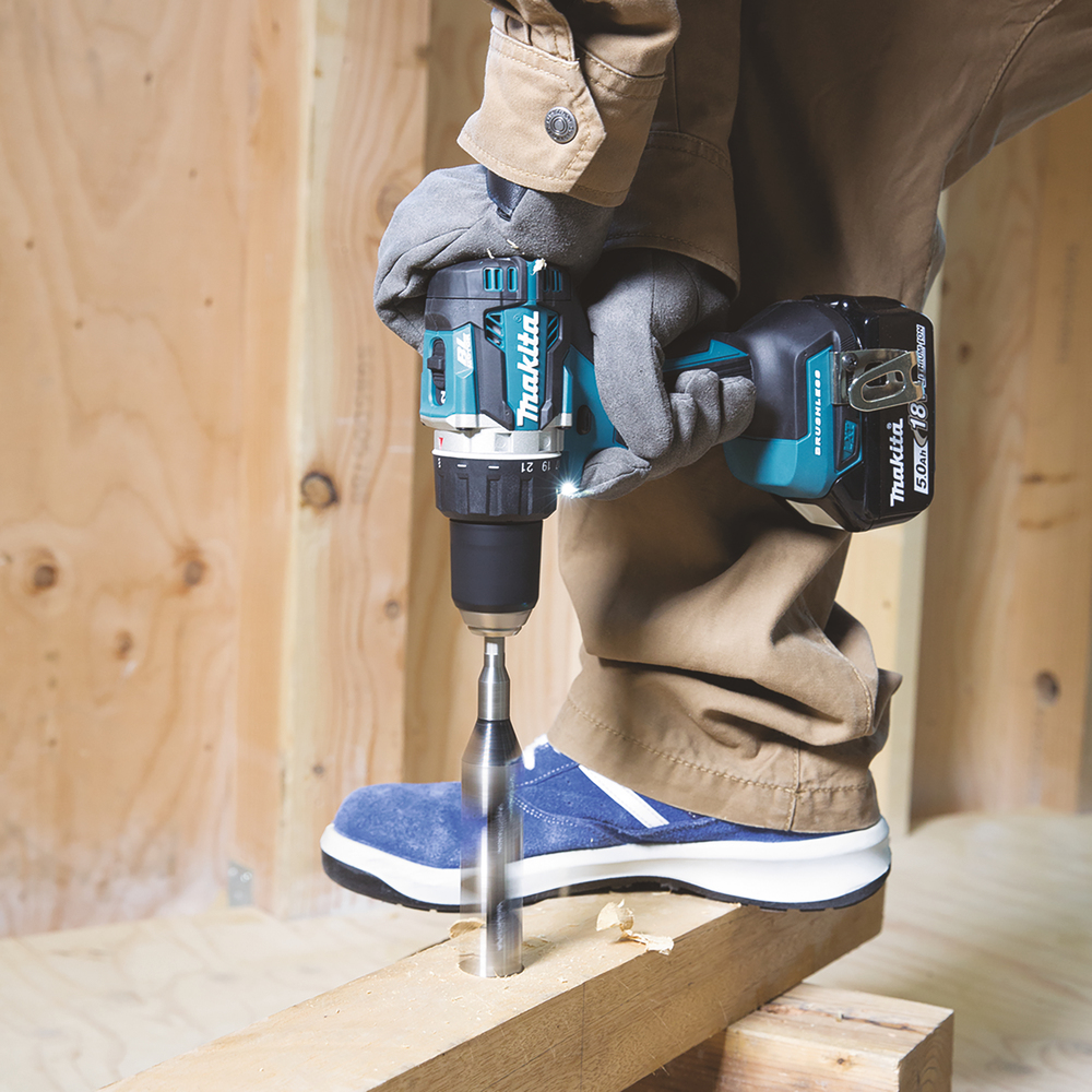 Makita DDF484RTJ Akku - Bohrschrauber 18V 2x 5,0Ah Batterie + Lader im Makpac
