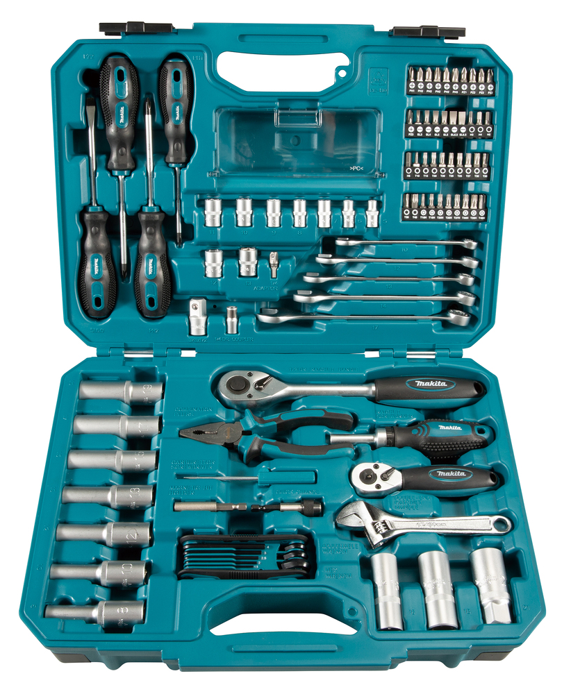 Makita E-08458 Werkzeug - Set 87-tlg im Transportkoffer