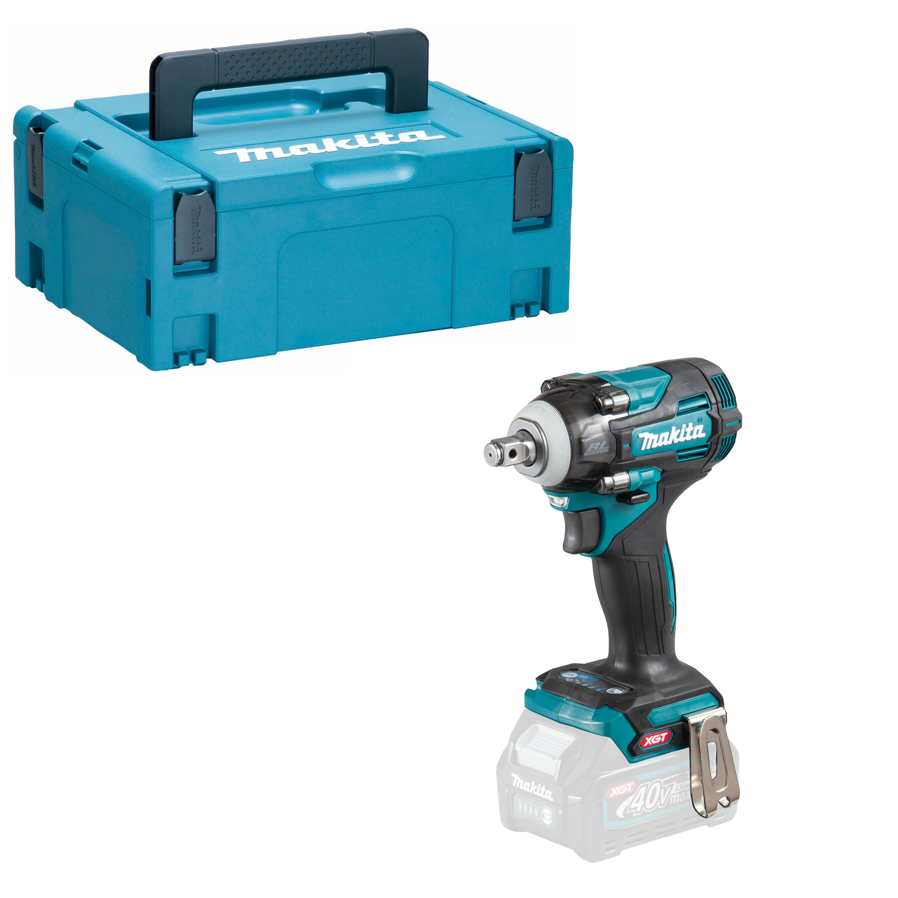 Makita TW004GZ01 Akku - Schlagschrauber 40V ohne Akku ohne Lader im Makpac