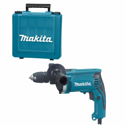 Makita HP1631K Schlagbohrmaschine 710W im Transportkoffer 