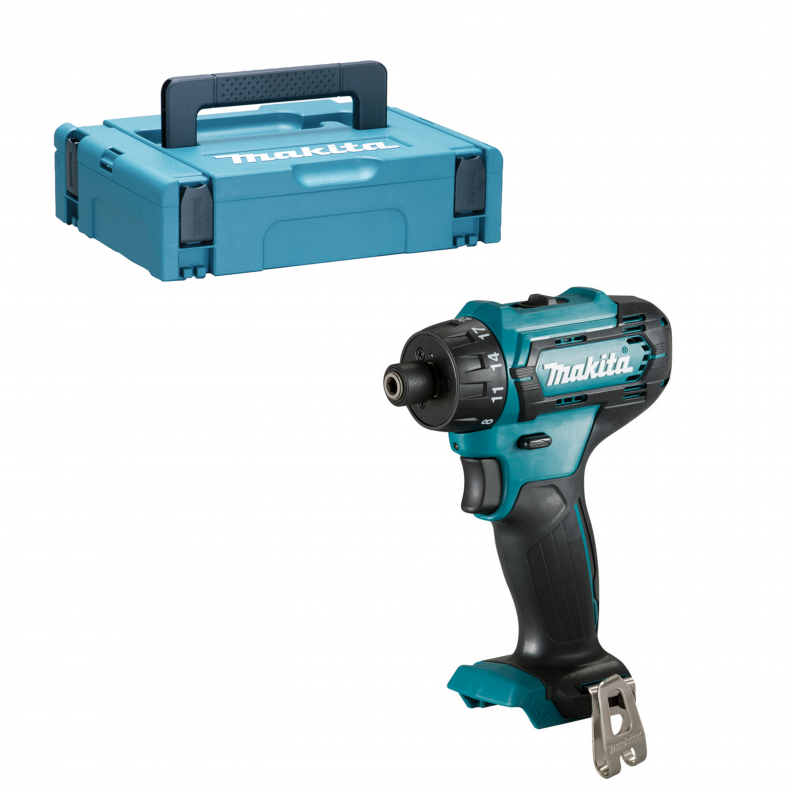 Makita DF033DZJ Trapano avvitatore a batteria 12V senza batteria senza caricatore Makpac