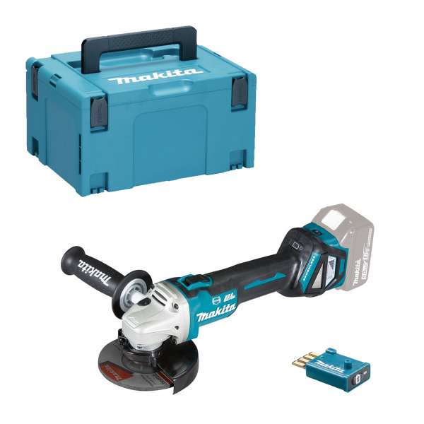 Makita DGA514ZJU Akku-Winkelschleifer 18V 125mm ohne Akku ohne Lader im Makpac