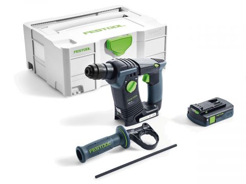 Festool BHC 18 Basic 4.0 Akku-Bohrhammer 18V 1x 4,0Ah Akku ohne Ladegerät 577057