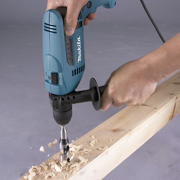 Makita HP1641K1X Trapano a percussione 680W valigetta di trasporto