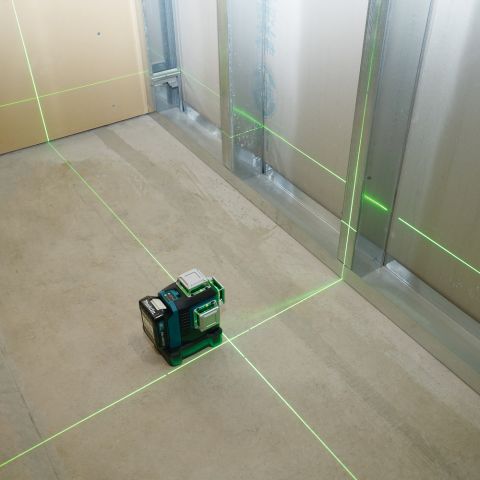 Makita SK700GD laser multilinea a batteria 12V senza batteria senza caricatore