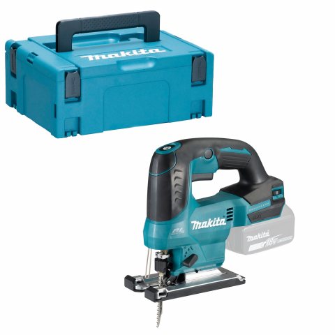 Makita DJV184ZJ Seghetto alternativo a pendolo a batteria 18V senza batteria senza caricatore Makpac