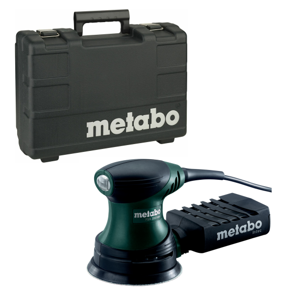 Metabo FSX 200 Intec Levigatrice roto-orbitale 240W valigetta di trasporto