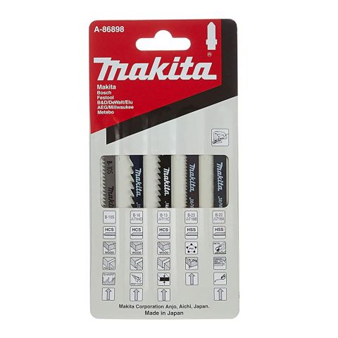 Makita A-86898 Set lame per seghetto alternativo