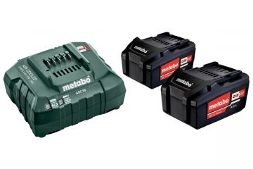 Metabo Basis-Set 18V 2x 4,0Ah Akkupack + Lader 685050000