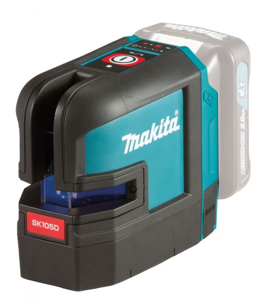 Makita SK105DZ Tracciatore Laser a Batteria 12V senza batteria senza caricatore