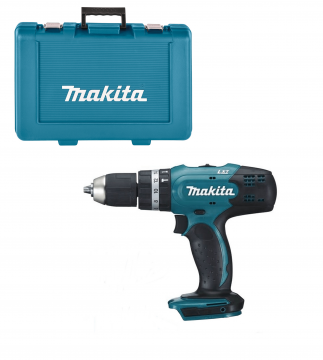 Makita DHP453ZK Akku-Schlagbohrschrauber 18V ohne Akku ohne Lader im Transportkoffer