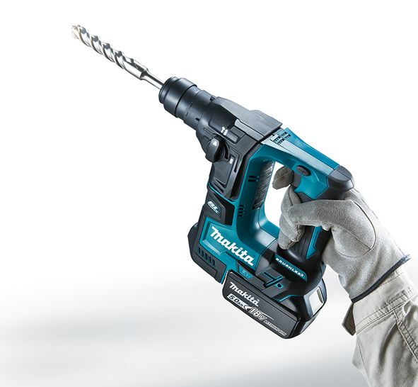 Makita DHR171RTJ Tassellatore a batteria 18V 2x 5.0 Ah + caricabatteria Makpac